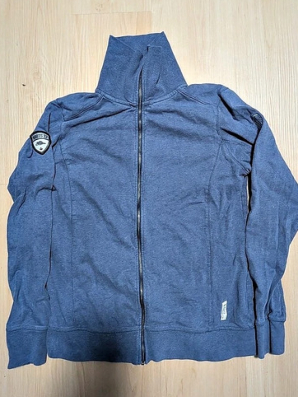 Roots Lightweight Jacket Blue Size Medium
